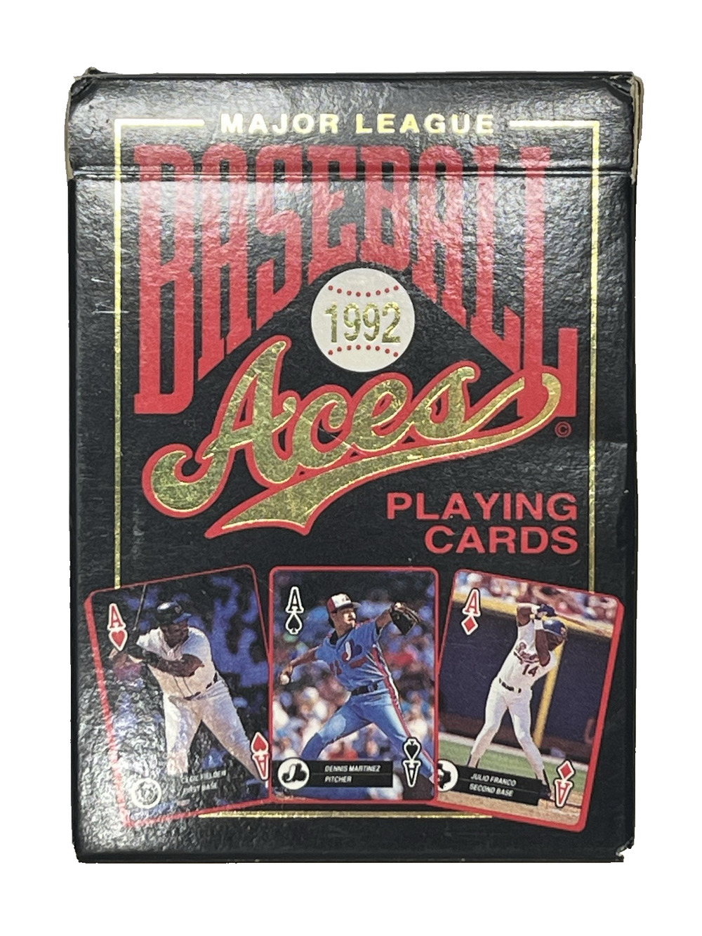 1992 US Playing Cards Baseball Aces Factory Set 54 Cards Ken Griffey Jr